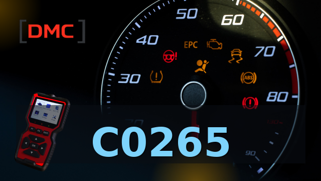 DTC Code C0265 – OBD Diagnostic Trouble Code | DMC ميكانيكا